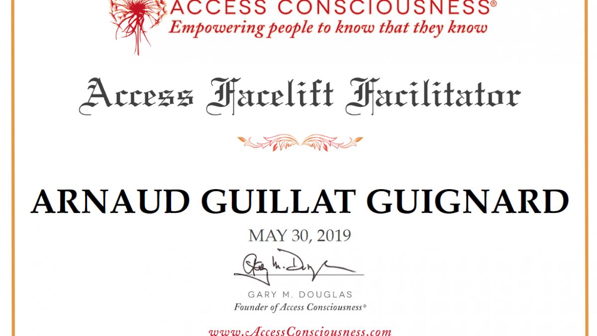 Certification-Facilitateur-Access-Facelift-Arnaud-Guillat-Guignard